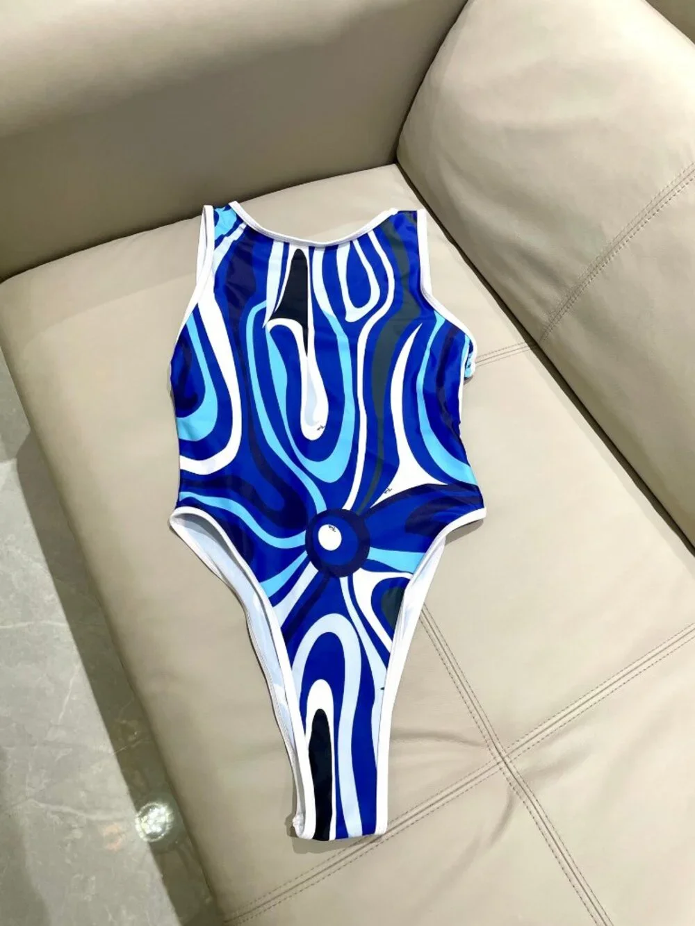 🌼Emilio Pucci🌼 one-piece swimsuit + chiffon skirt